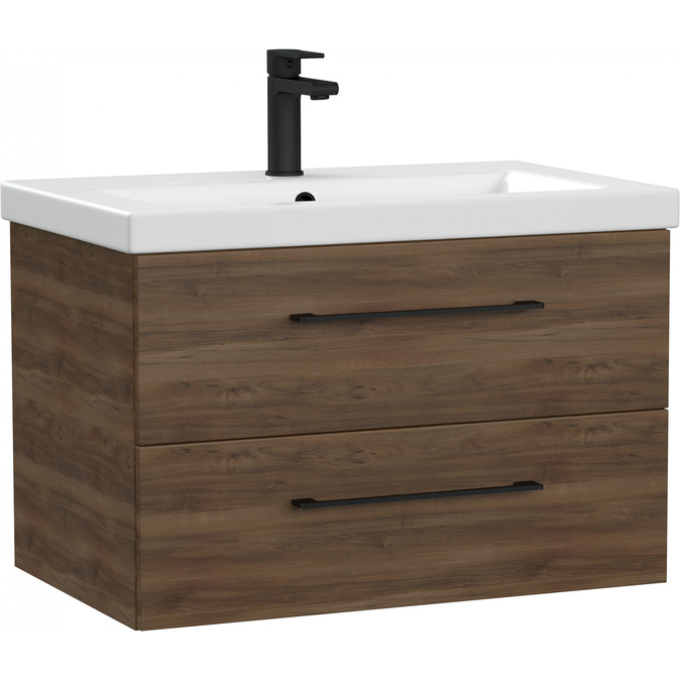 Тумба CERSANIT LARA 70 орех табак 69159